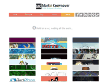 Tablet Screenshot of martincrownover.com